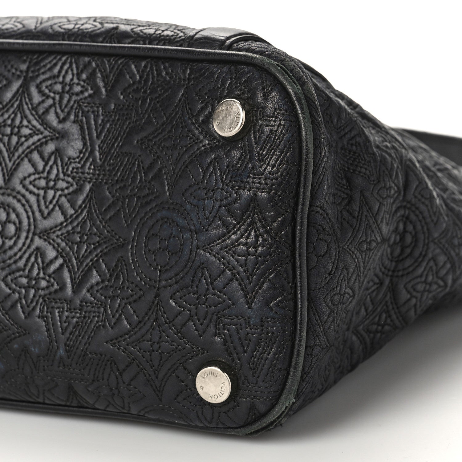 Louis Vuitton Monogram Lambskin Antheia Ixia PM Black 8 of 11