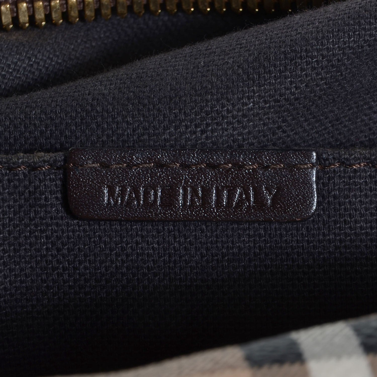 Burberry Haymarket Check Hobo Chocolate 11 of 12