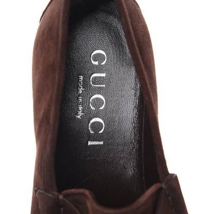 Gucci Suede Mens 1953 Horsebit Loafers 7.5 Brown 9 of 11