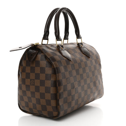 Louis Vuitton Damier Ebene Speedy 25 3 of 14