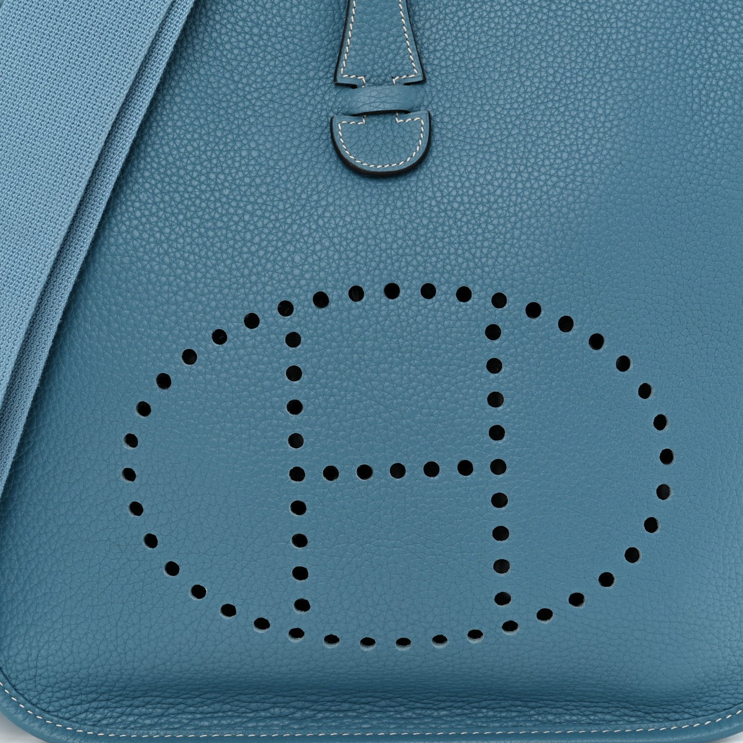 Taurillon Clemence Evelyne III PM Blue Jean