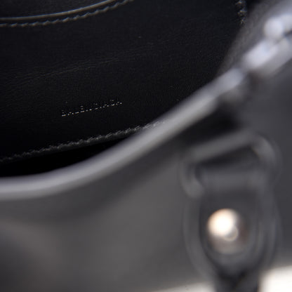 Balenciaga Smooth Calfskin Neo Classic Black Hardware Nano City Crossbody Black 8 of 8