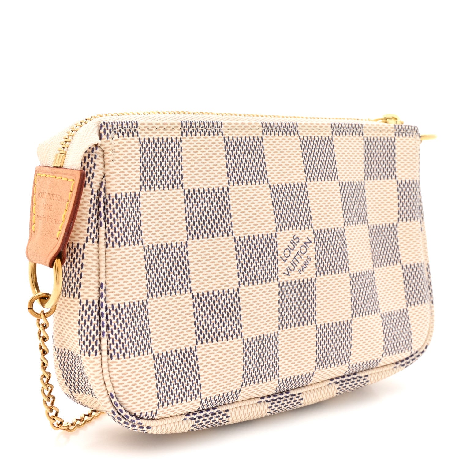 Louis Vuitton Damier Azur Mini Pochette Accessories 3 of 10