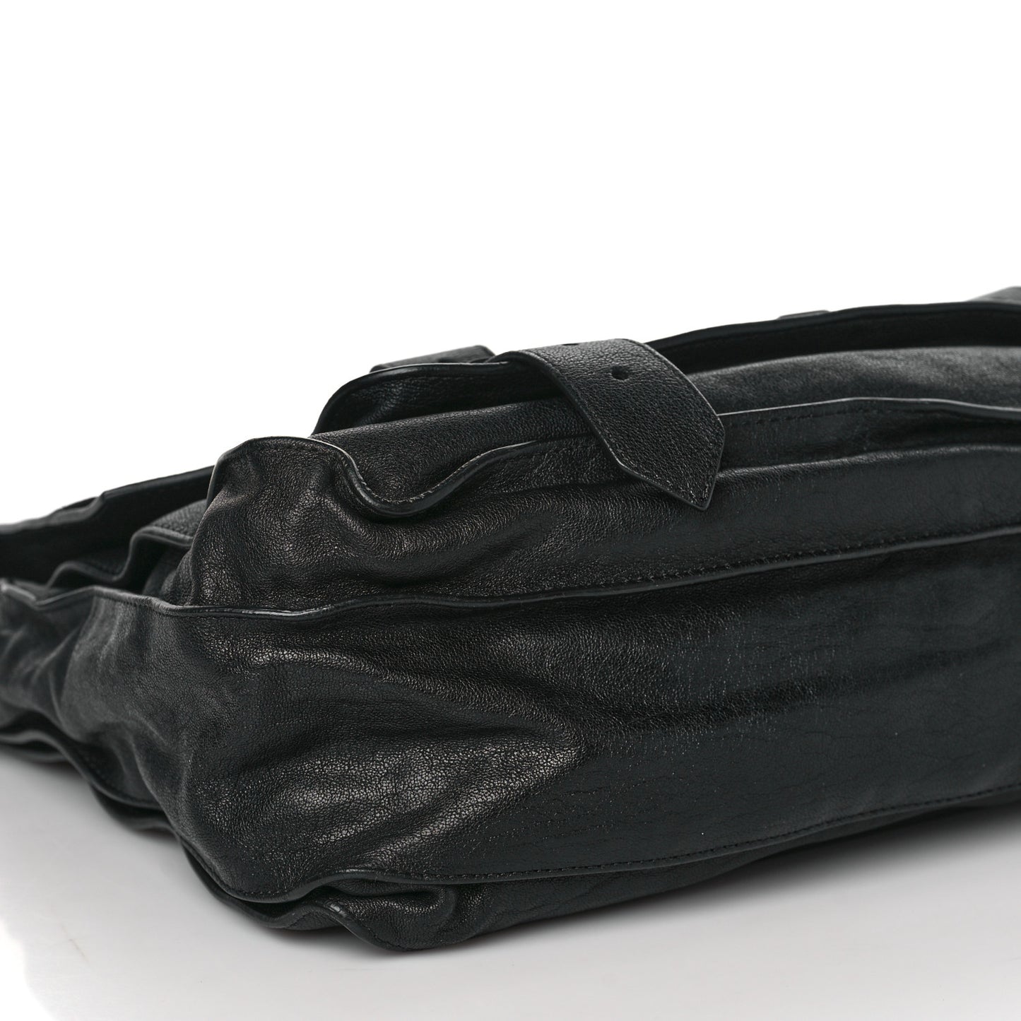 Lambskin PS1 Large Satchel Black