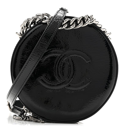 Chanel Patent Round As Earth Evening Bag Black 1 of 11