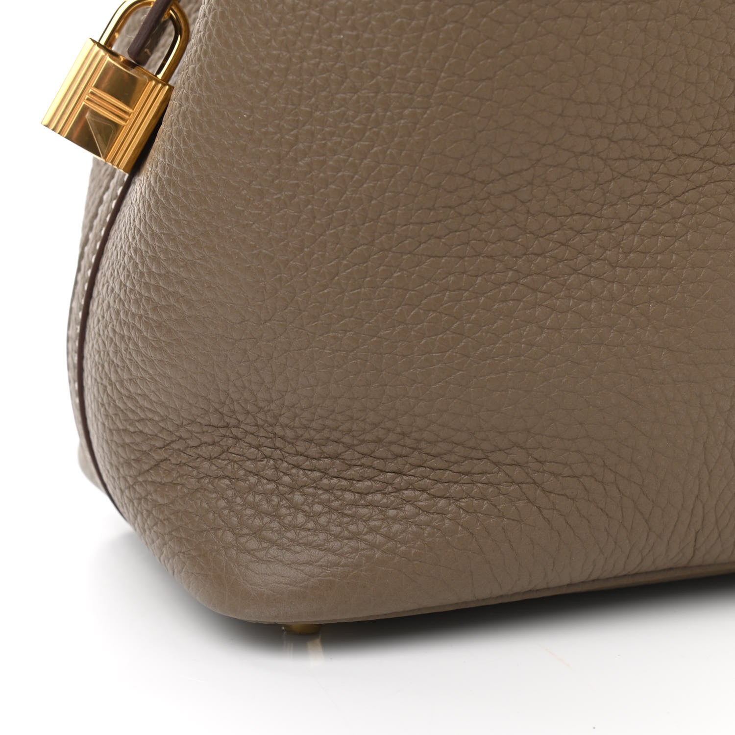 Hermes Taurillon Clemence Picotin Lock 18 PM Etoupe 11 of 12