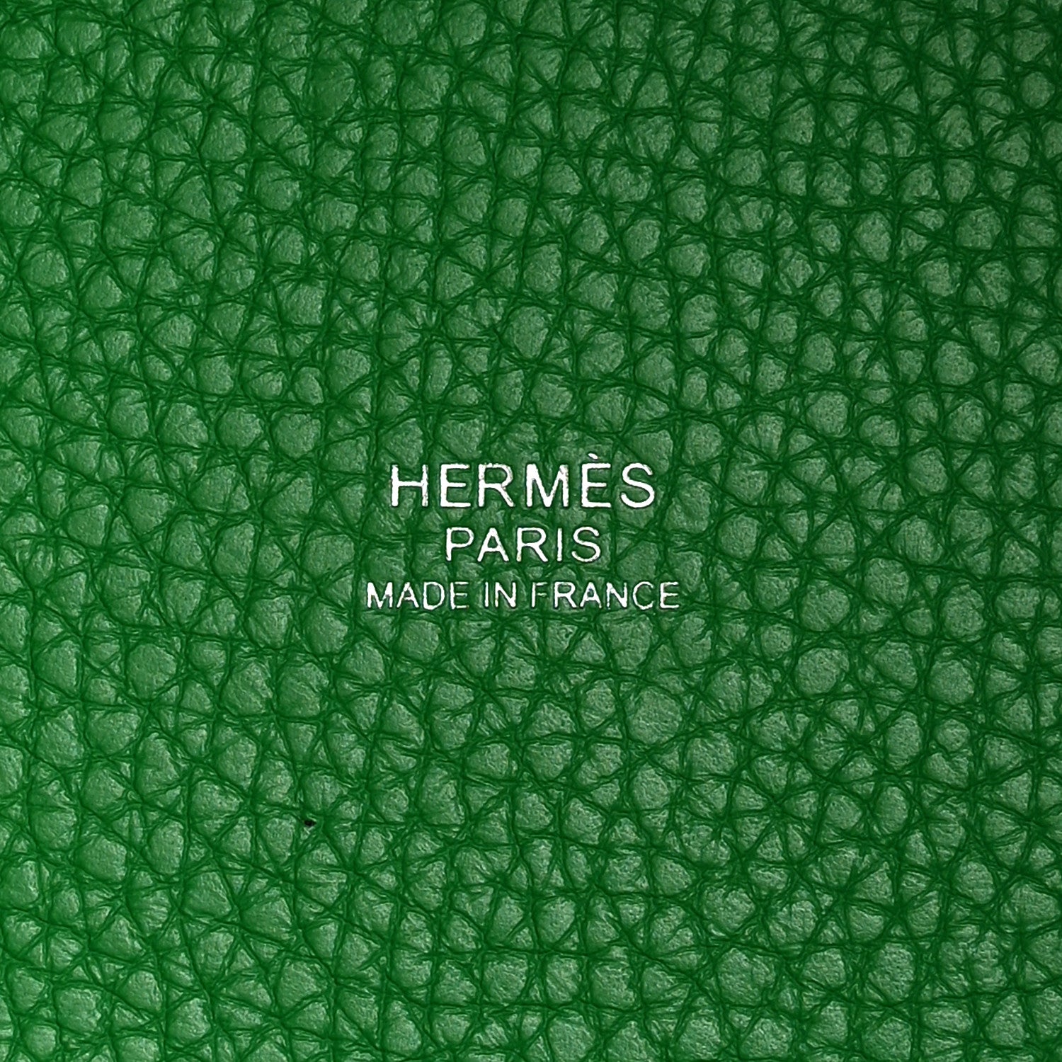Hermes Taurillon Clemence Monochrome Picotin Lock 18 PM Bambou 6 of 12