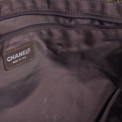 Chanel Nylon Medium Travel Tote Khaki 7 of 16