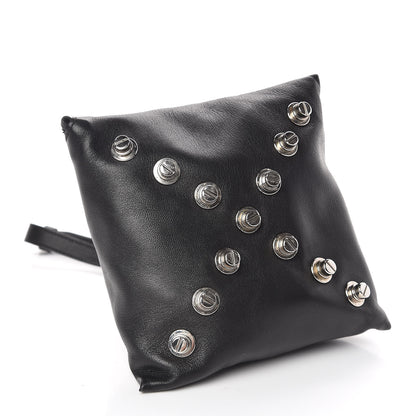 Givenchy Lambskin Studded Triangle Wristlet Black 4 of 6