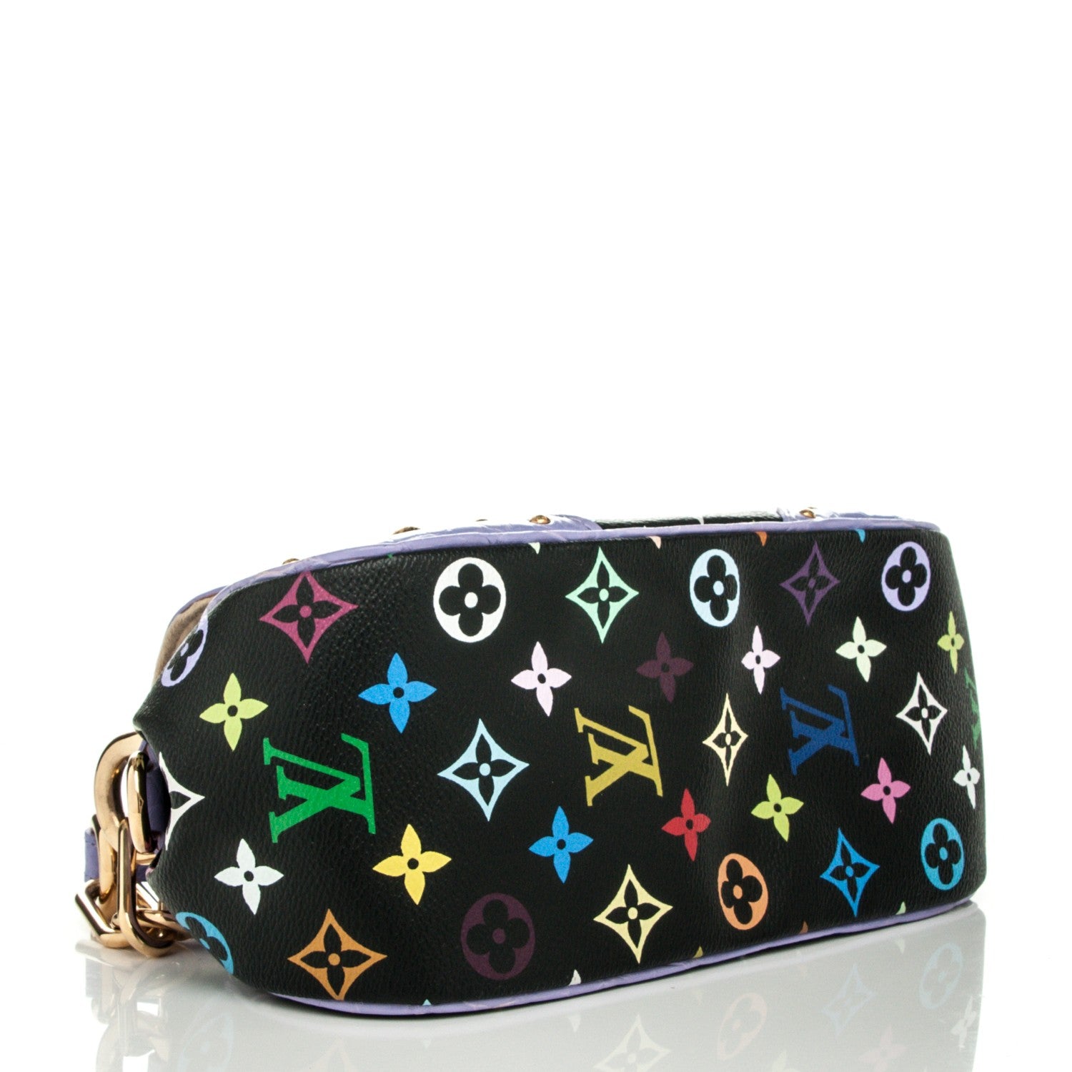 Louis Vuitton Monogram Multicolor Alligator Marilyn Black 4 of 8