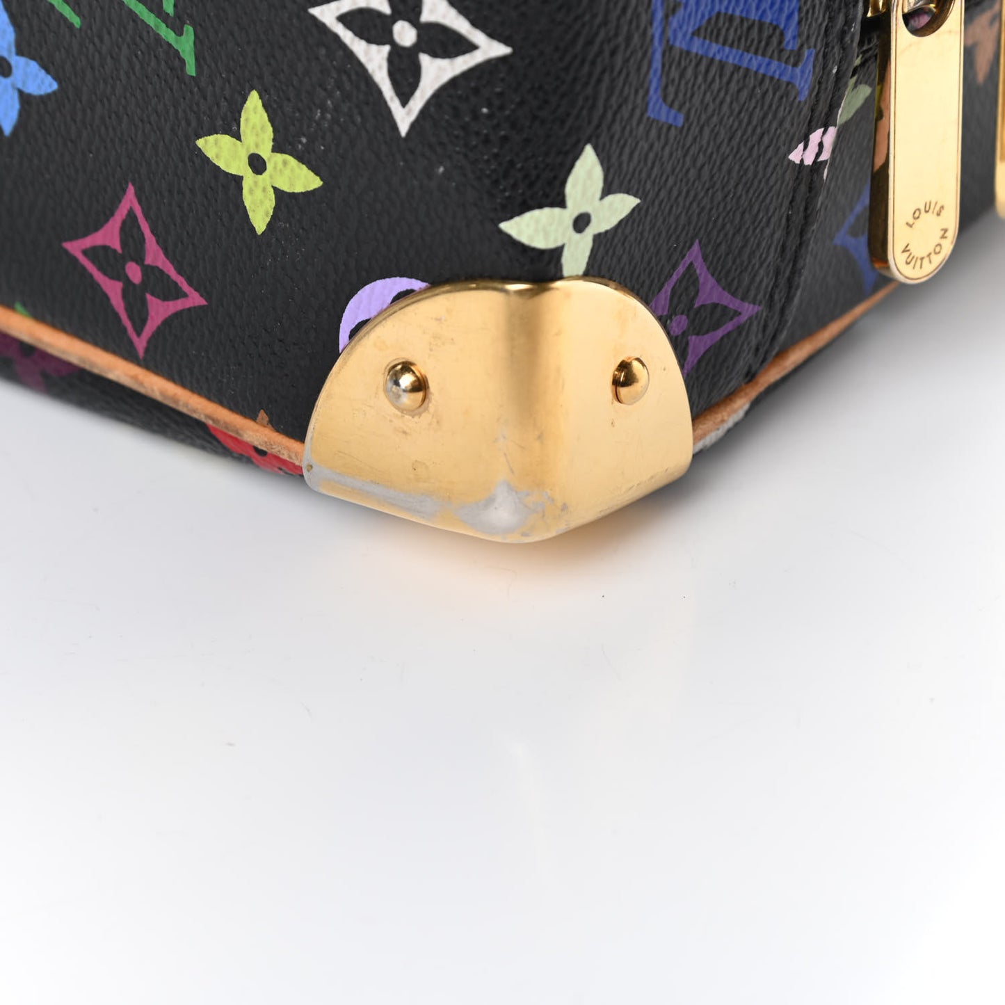 Monogram Multicolor Trouville Black