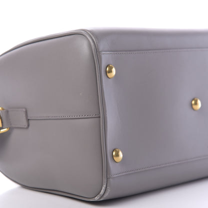 Saint Laurent Calfskin Classic Duffle 6 Fog 6 of 14