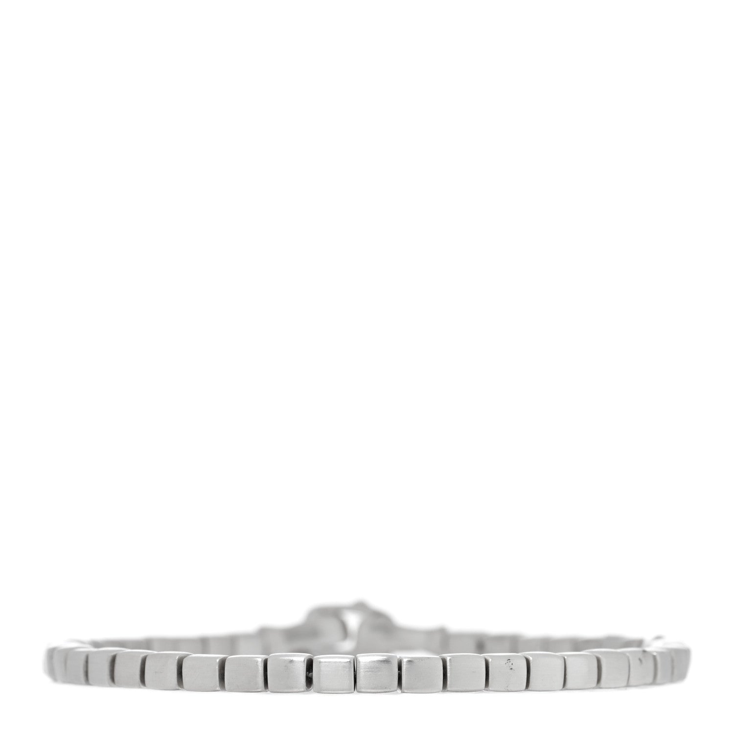 David Yurman Sterling Silver 4mm Spiritual Beads Cushion Bracelet 1 of 3