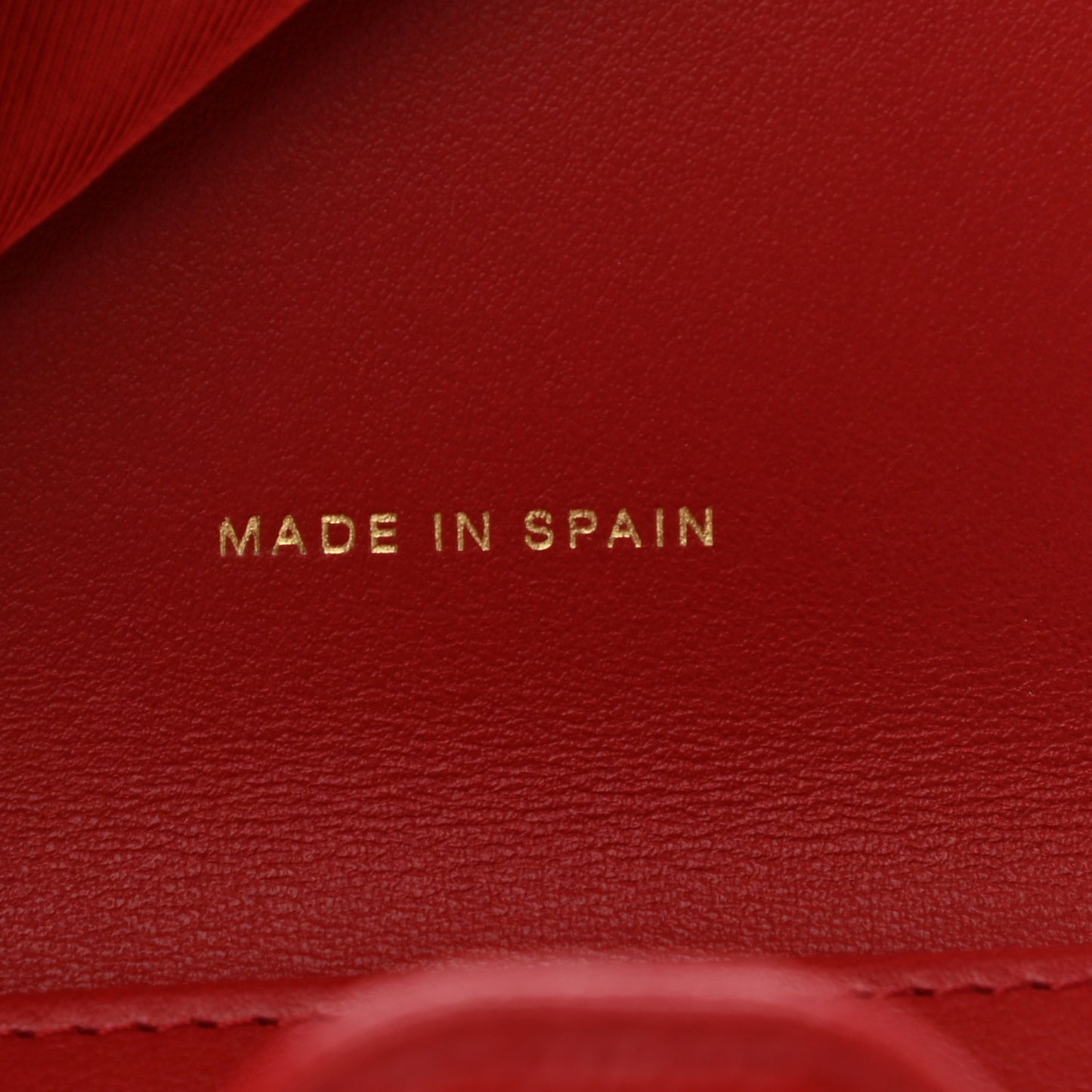 Caviar Quilted Compact Flap Wallet Red