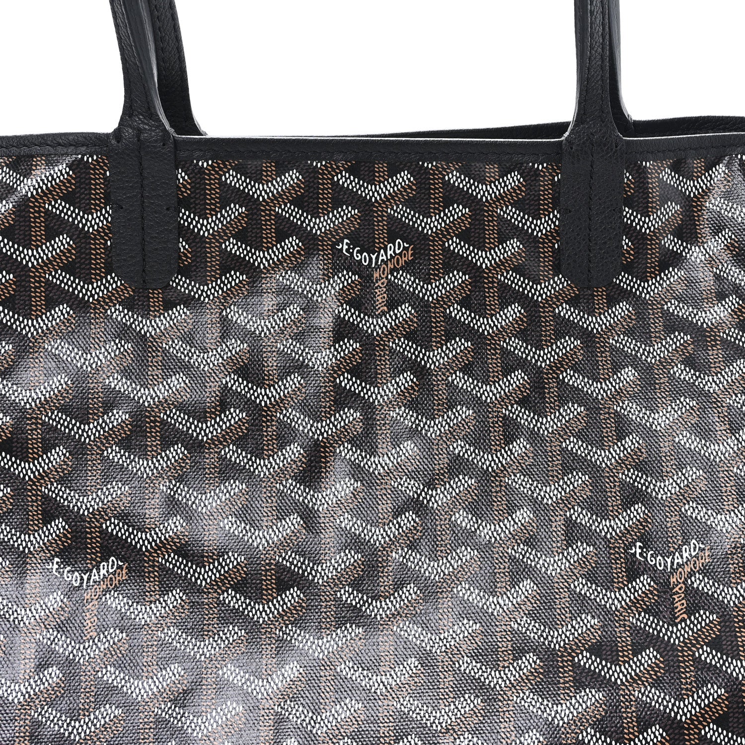 Goyard Goyardine Saint Louis PM Black 6 of 8