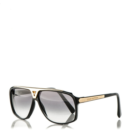 Louis Vuitton Acetate Evidence Sunglasses Z0105W Black 1 of 6