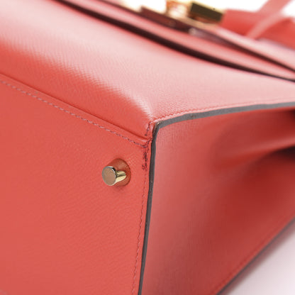Hermes Epsom Kelly Sellier 28 Rose Jaipur 9 of 17