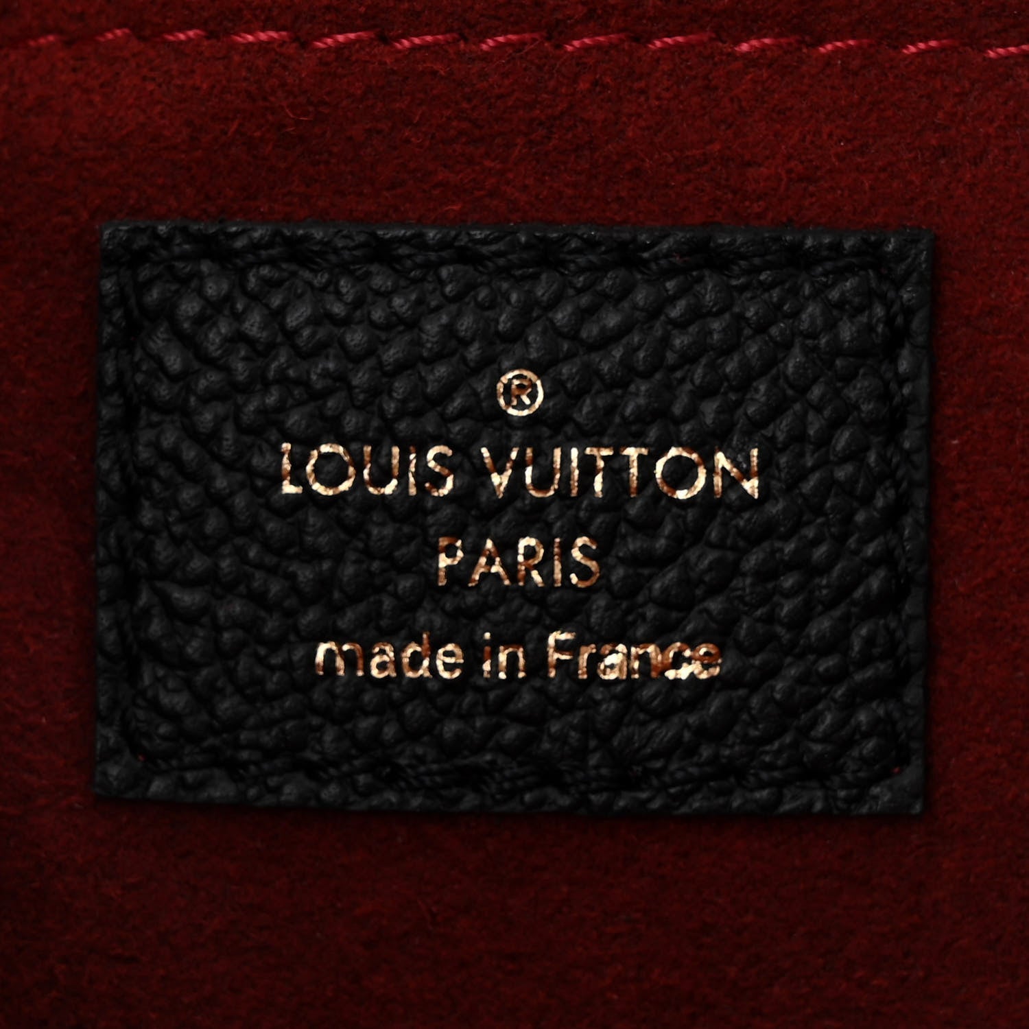 Louis Vuitton Empreinte Monogram Giant Multi Pochette Accessories Black Beige 7 of 10