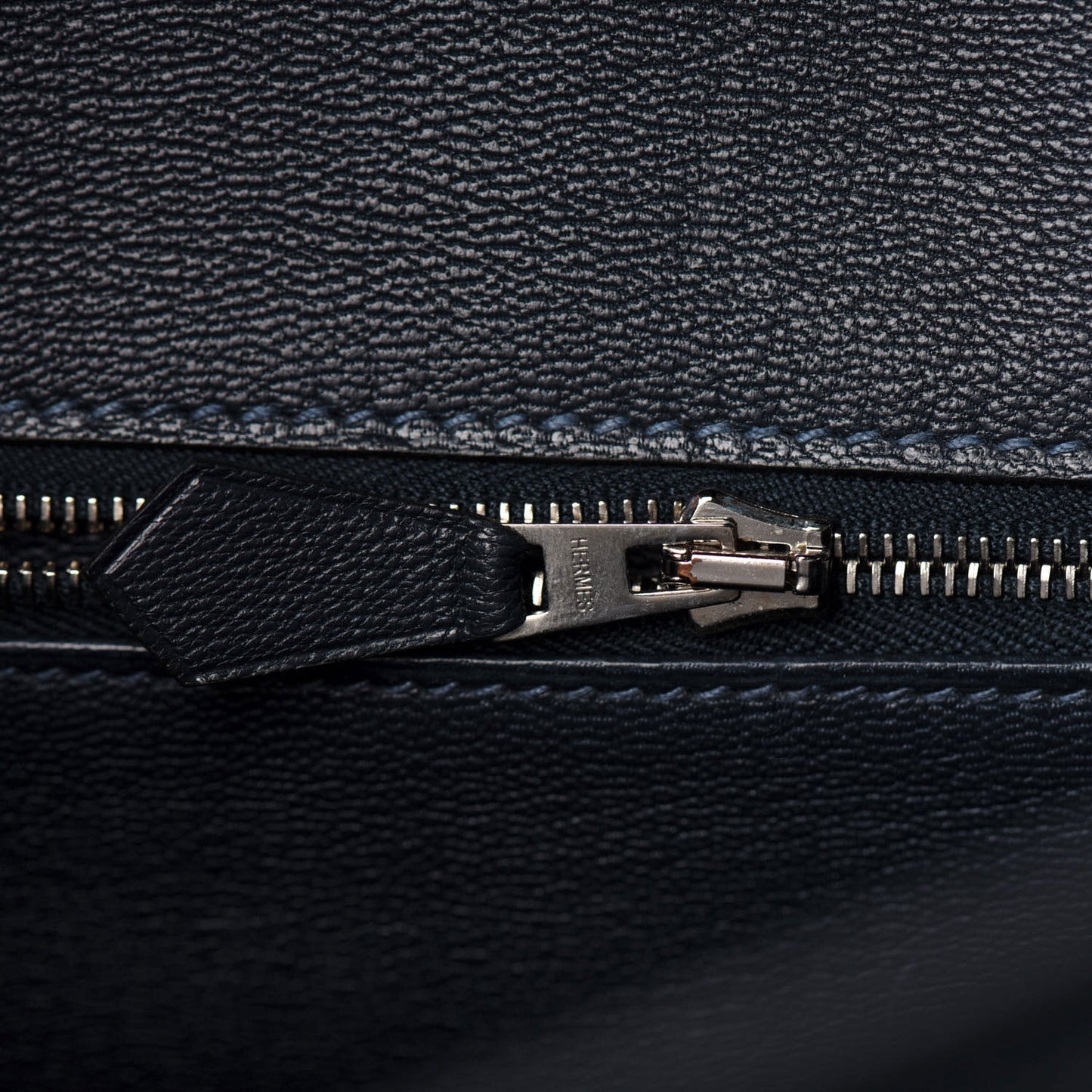 Shiny Porosus Crocodile Birkin 35 Bleu Abysse