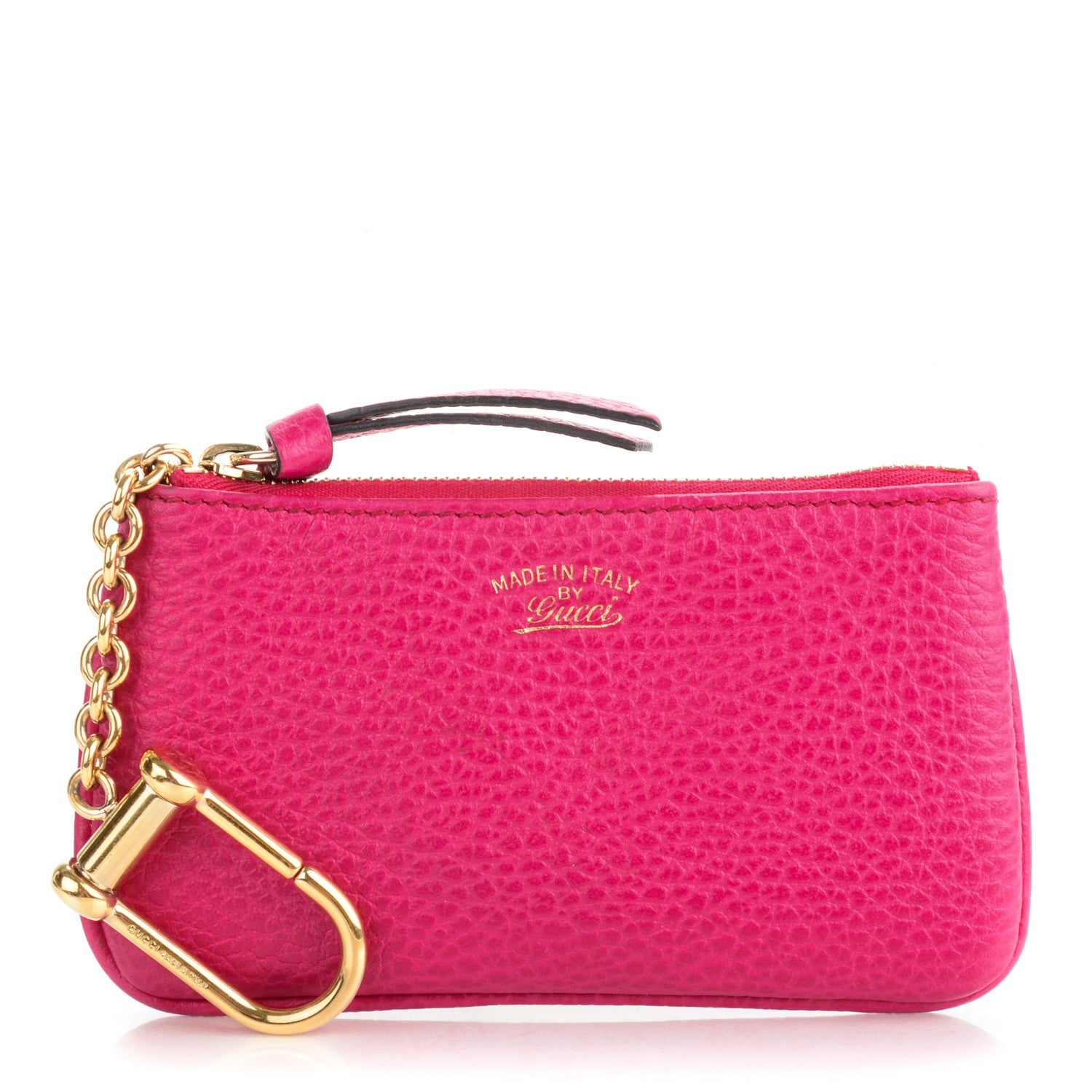 Gucci Dollar Calfskin Swing Key Case Blossom 1 of 7