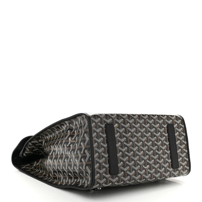 Goyard Goyardine Saint Leger Soft Briefcase Backpack Black 4 of 9