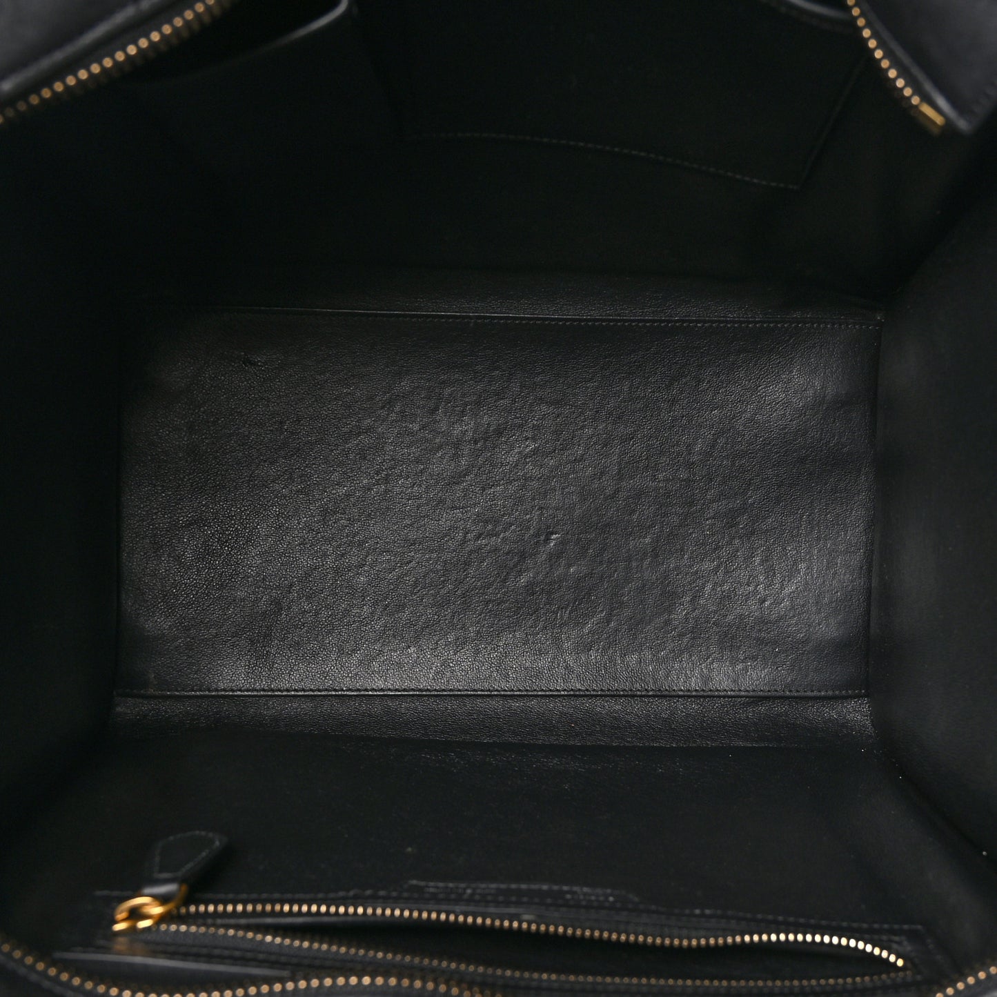 Smooth Calfskin Mini Luggage Black