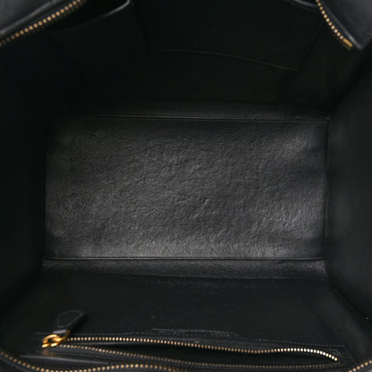 Celine Smooth Calfskin Mini Luggage Black 5 of 9