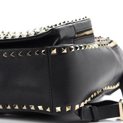Valentino Garavani Calfskin Medium Rockstud All Over Backpack Black 8 of 8