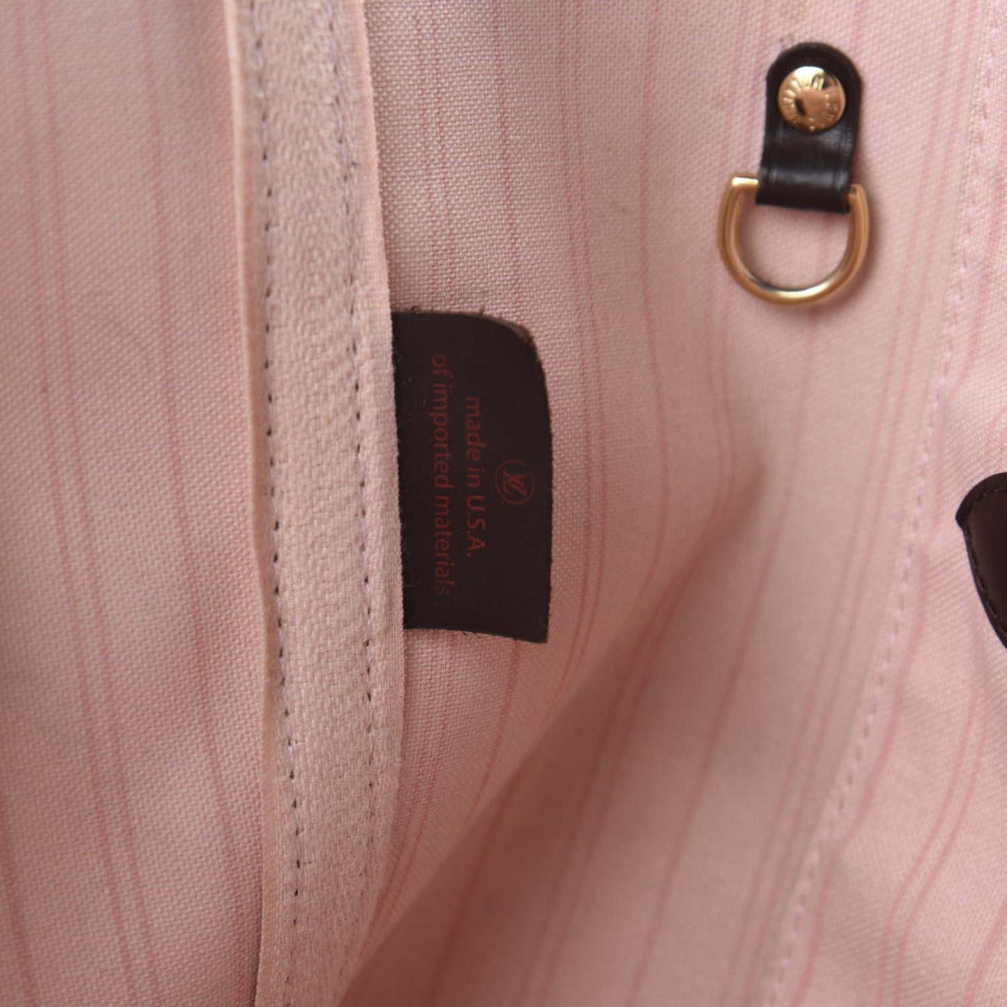 Damier Ebene Neo Neverfull MM Rose Ballerine