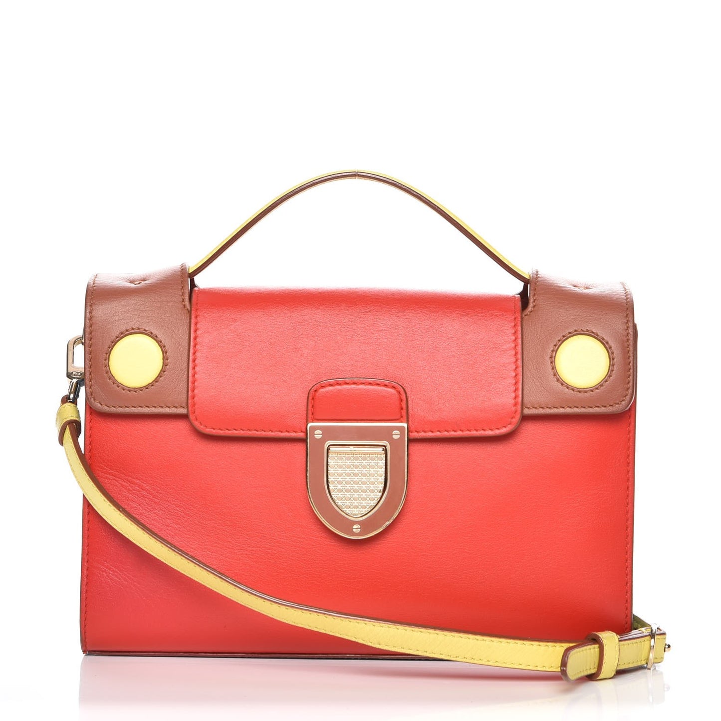 Calfskin Diorever Squad Flap