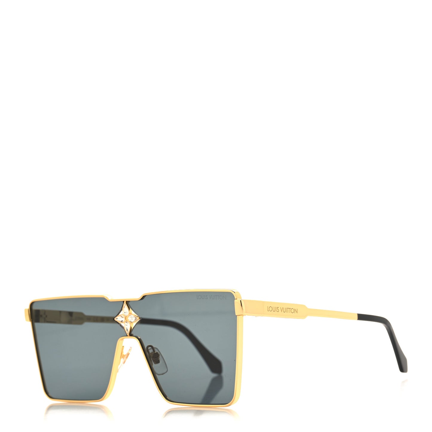 Acetate Swarovski Crystal Cyclone Sunglasses Z1700U Gold