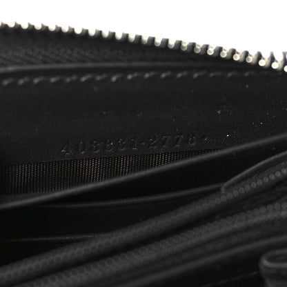 Gucci GG Supreme Monogram Web Zip Around Wallet Beige Cocoa 7 of 8