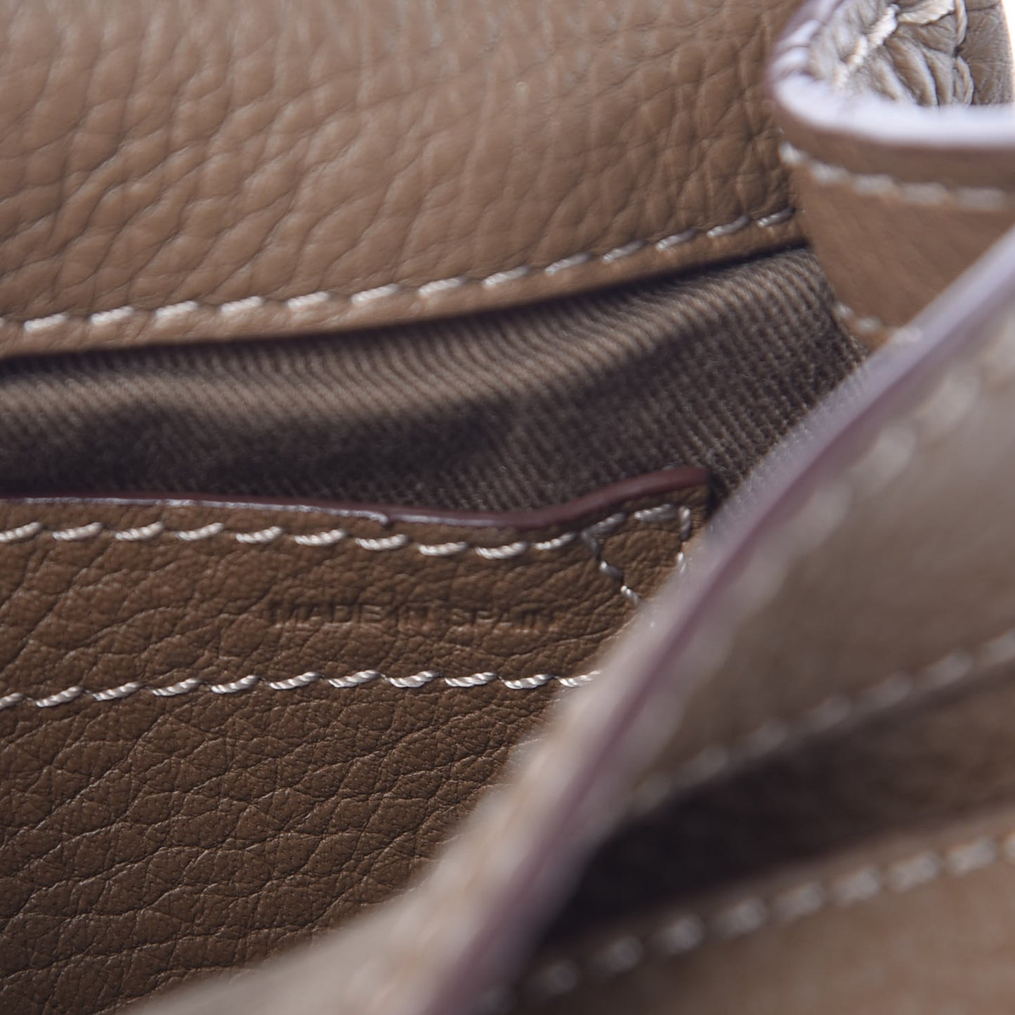 Calfskin Mini Marcie Round Crossbody Bag Nut