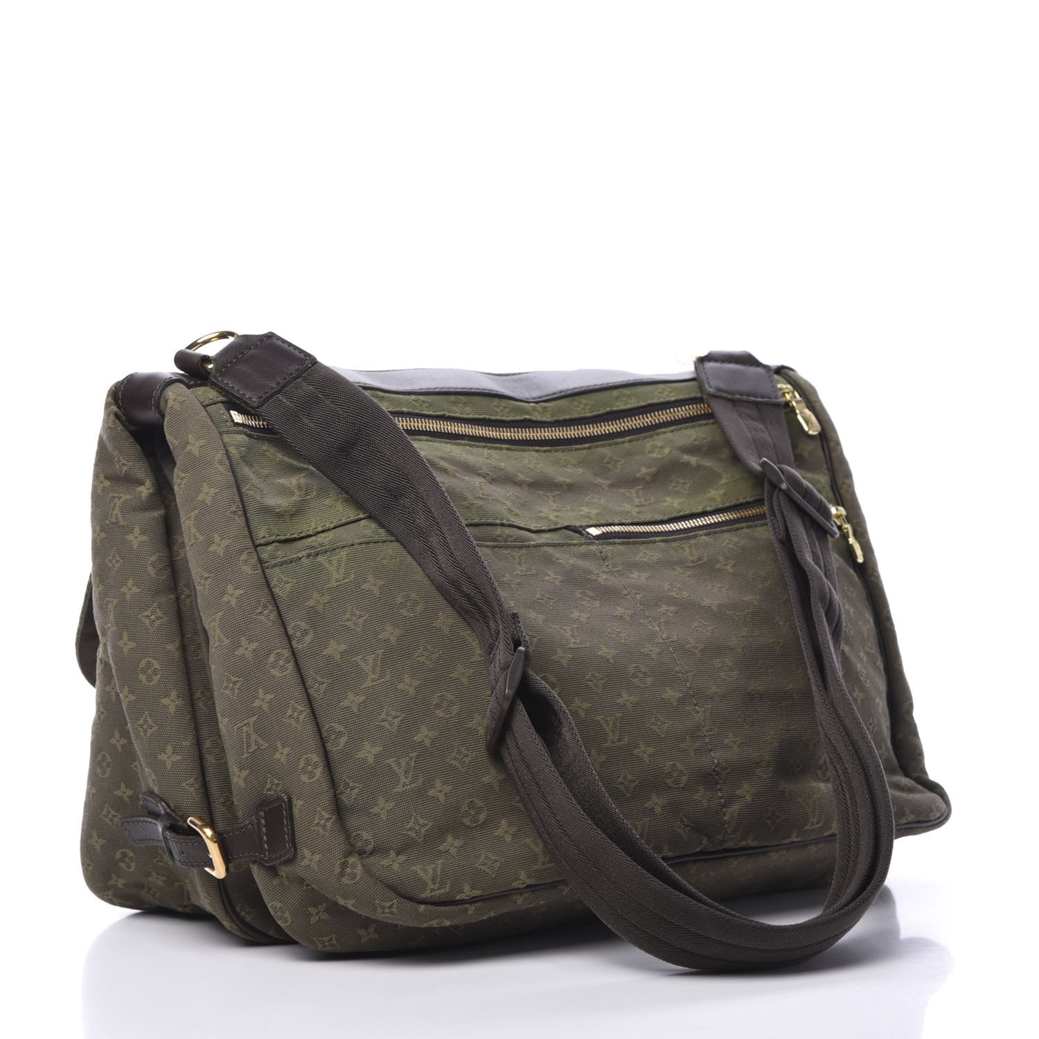 Louis Vuitton Mini Lin Sac a Langer Diaper Bag Kaki 2 of 17