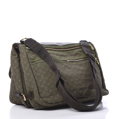 Louis Vuitton Mini Lin Sac a Langer Diaper Bag Kaki 2 of 17