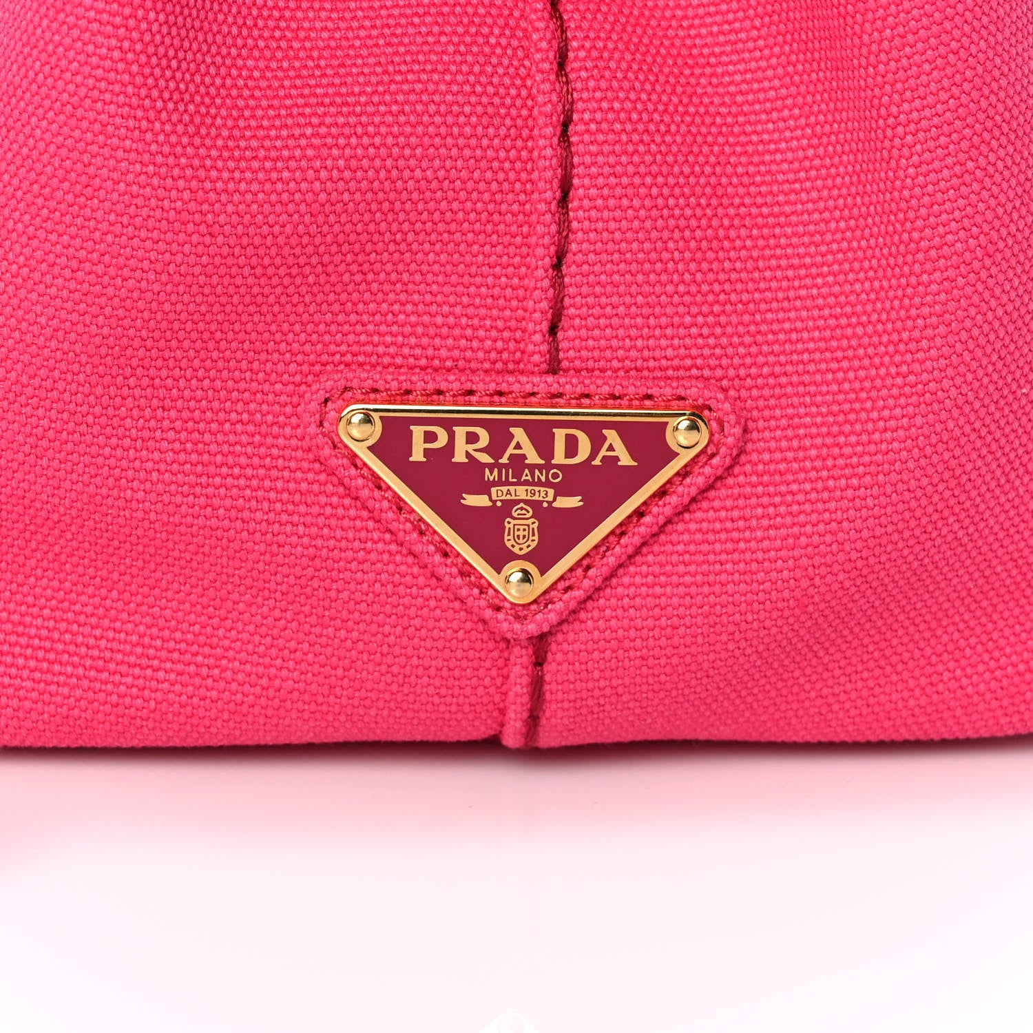 Prada Canapa Small Logo Tote Peonia 11 of 11
