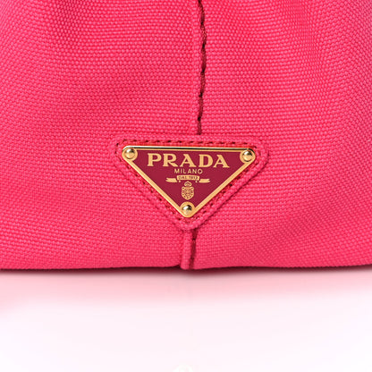 Prada Canapa Small Logo Tote Peonia 11 of 11