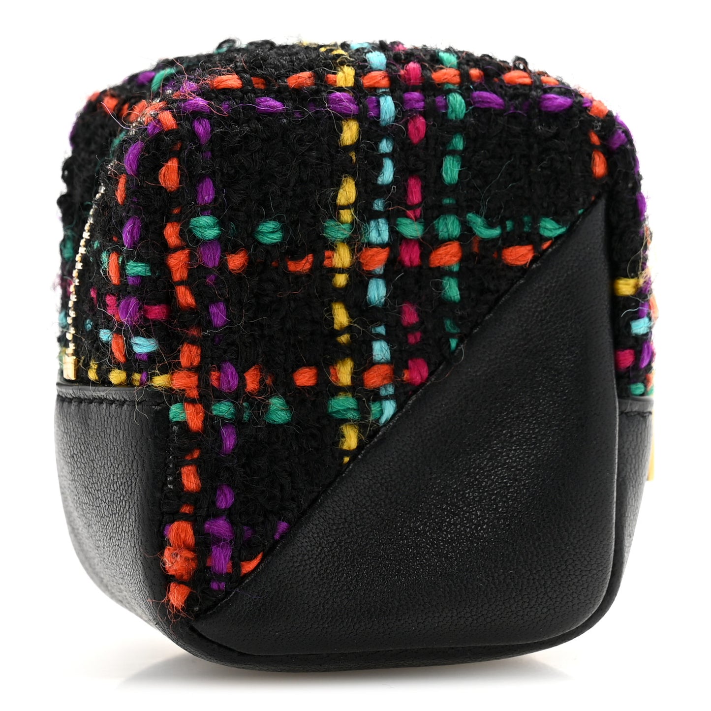 Boucle Jaime Cube Charm Keychain Black Multicolor