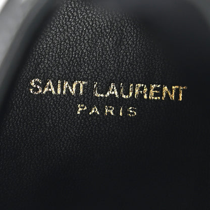Saint Laurent Patent Clementi Ankle Zip Boot 39 Black 7 of 21