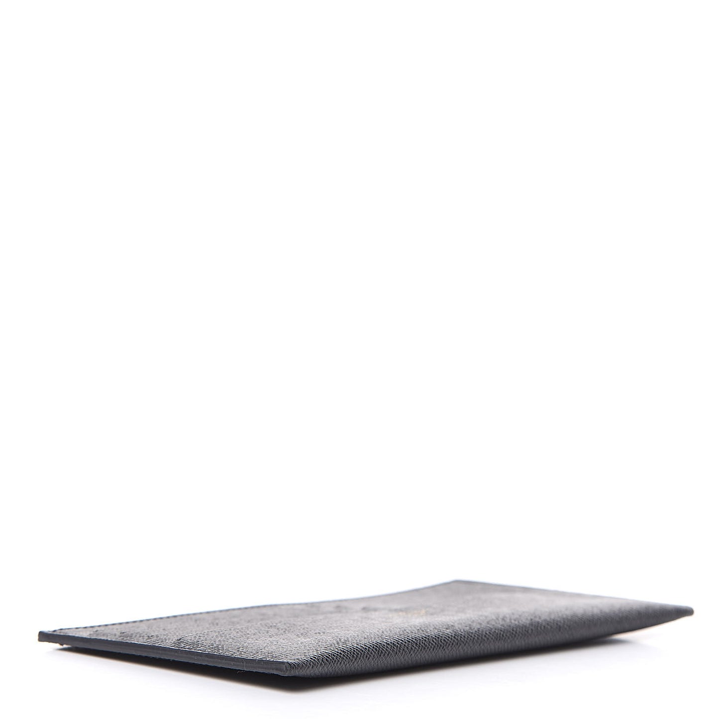 Calfskin Felicie Chain Wallet Card Holder Insert Black