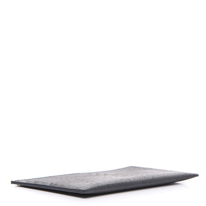 Louis Vuitton Calfskin Felicie Chain Wallet Card Holder Insert Black 4 of 7