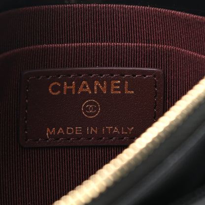 Chanel Caviar Quilted Classic Zip Pouch Black 5 of 8