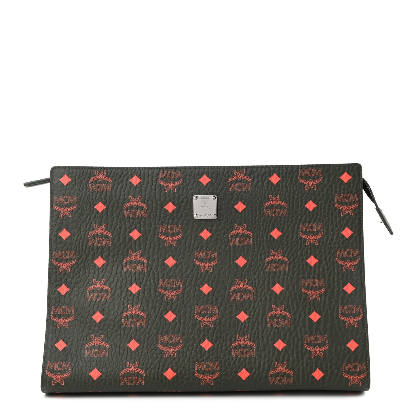 Visetos Large Zip Pouch Winter Moss