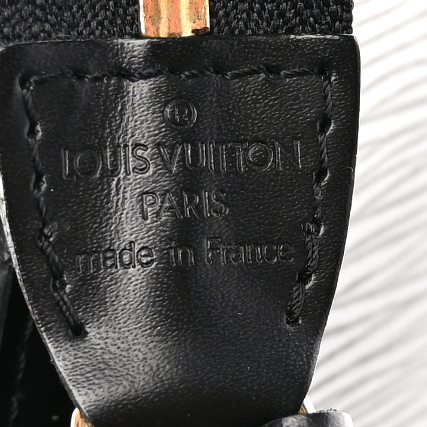 Epi Pochette Accessories 24 Black