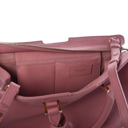 Saint Laurent Calfskin Small Classic Y Cabas Vieux Rose 10 of 14