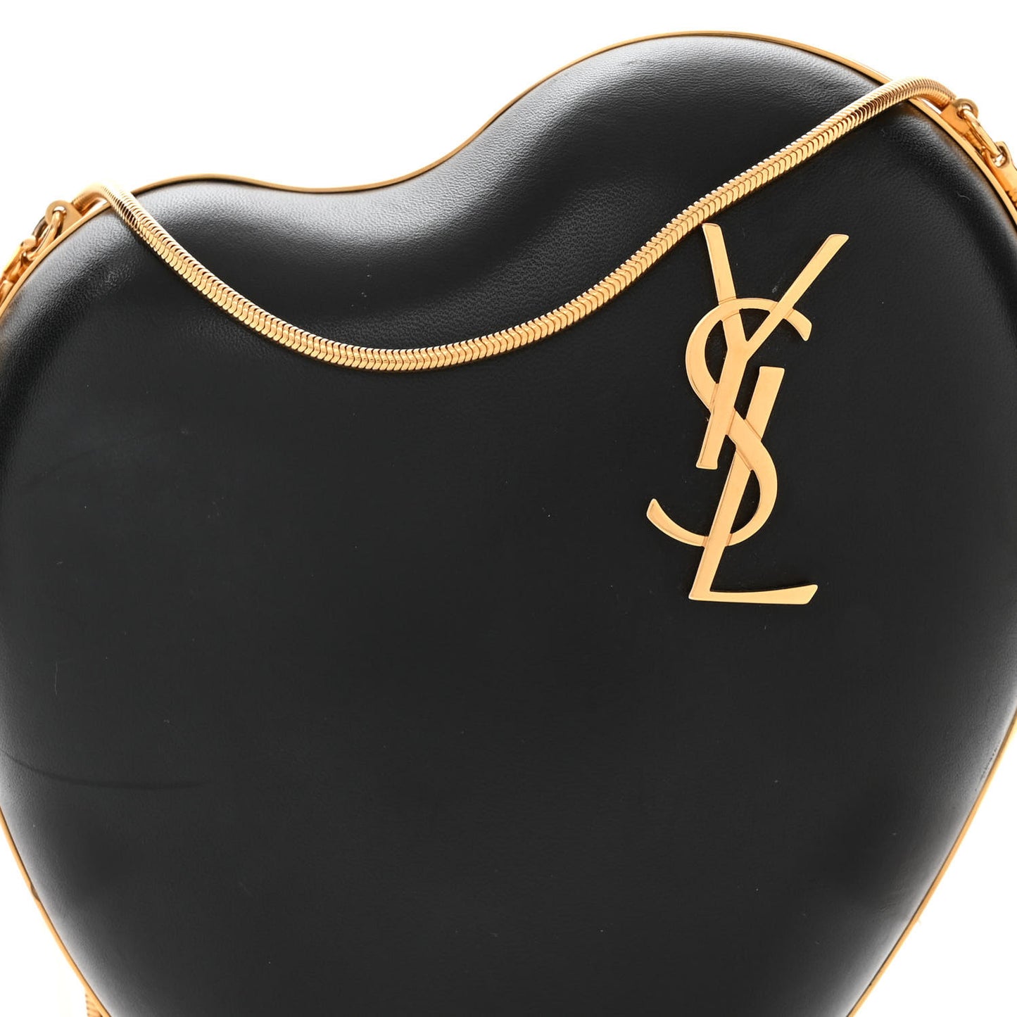 Calfskin Monogram Love Box Bag Black