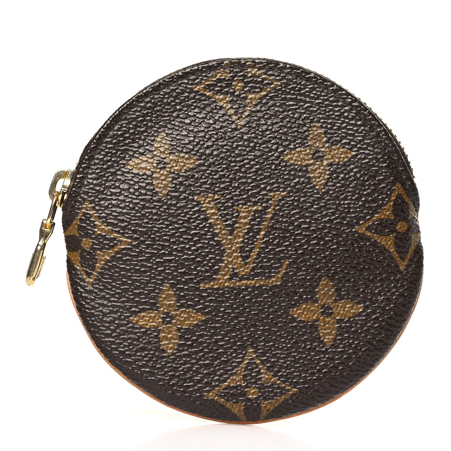 Monogram Round Coin Purse