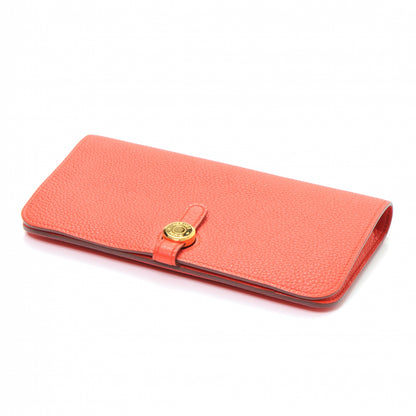 Hermes Togo Dogon Combined Wallet Capucine 4 of 9