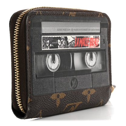 Louis Vuitton Monogram Video Tape Zippy Coin Purse Wallet 3 of 11
