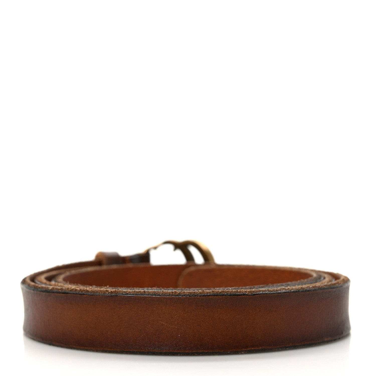 Gucci Faded Calfskin Double G 20mm Belt 95 38 Cuir 2 of 5